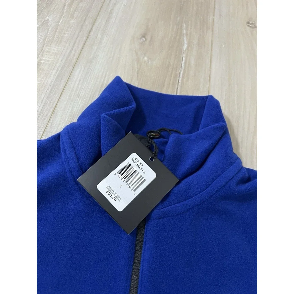 Ralph Lauren RLX Quarter Zip Fleece Pullover Mens Large Polyester …